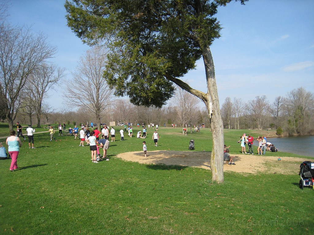 Road Ends 5M 09 0136.jpg - The Road Ends 5 Mile Trail Race in Pinckney Michigan. April 25, 2009. One word = Hills! This was my second run for this race.